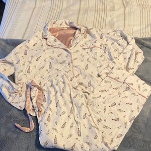 Z Supply Champagne Print Pajama Set